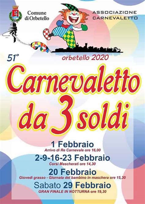 Carnevaletto da 3 soldi ad Orbetello a Orbetello 